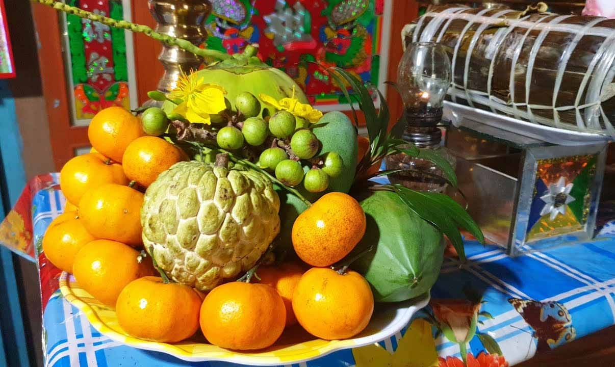 Mâm ngũ quả miền Nam